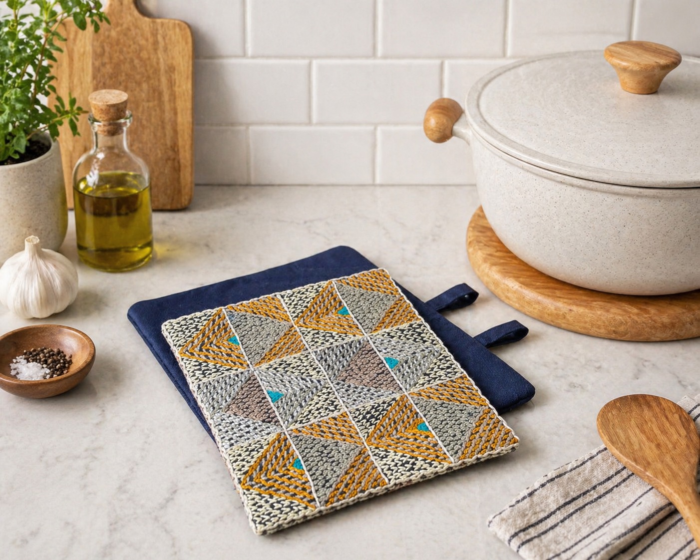 Geometric Potholders