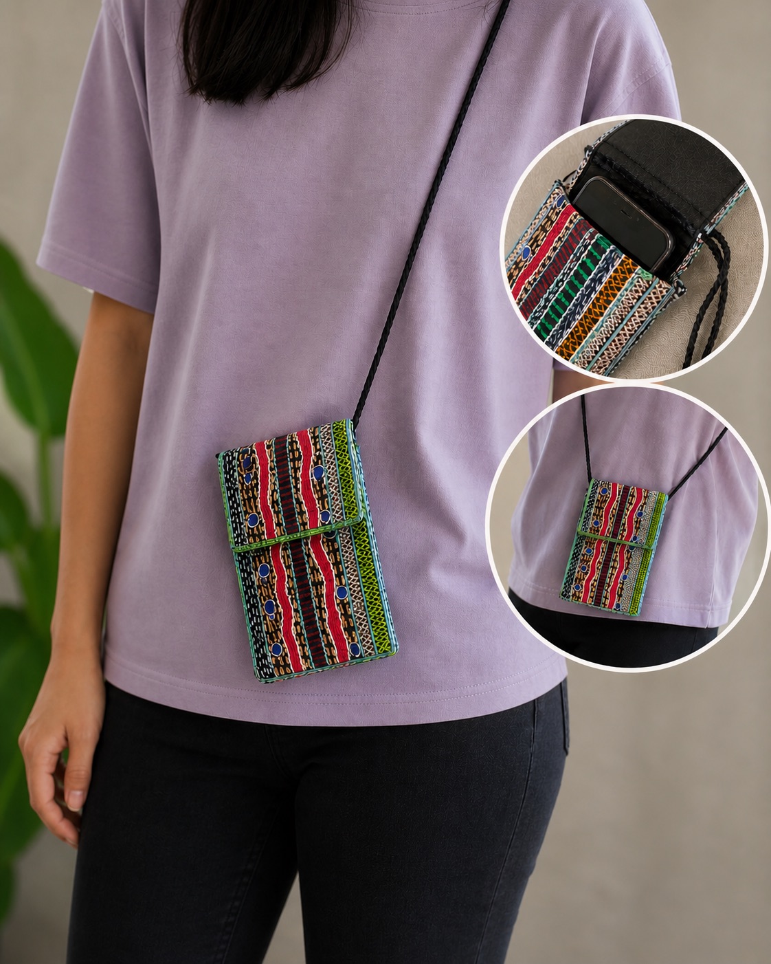 Cellphone Sling - River Design - Image 2